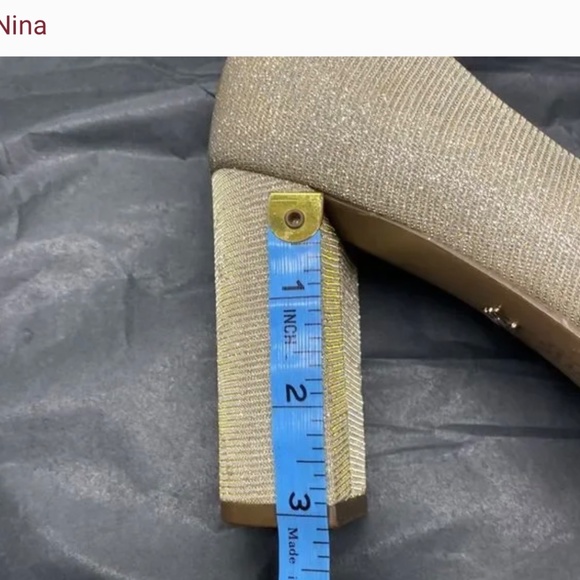 Nina New York Block heel peep toe - Picture 5 of 5